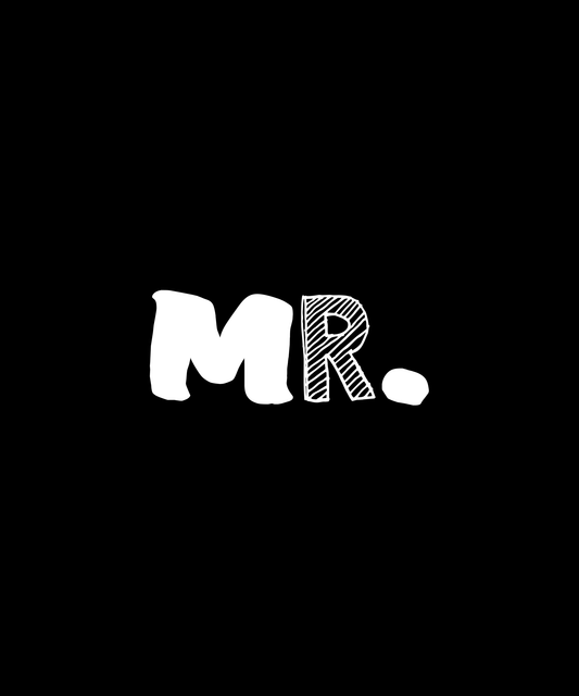 Mr. Graphic T-shirt (Black)