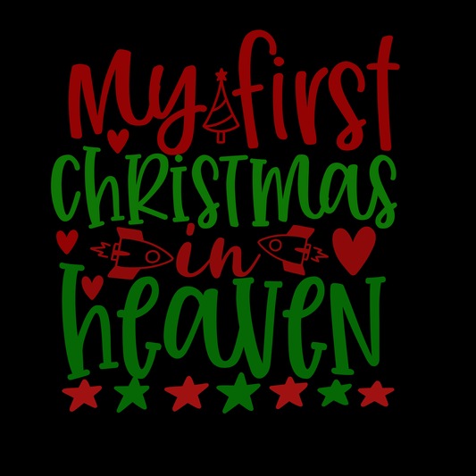 My First Christmas In Heaven (White)