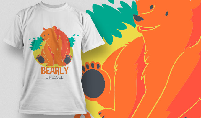 Bearly Dressed T-shirt (White)