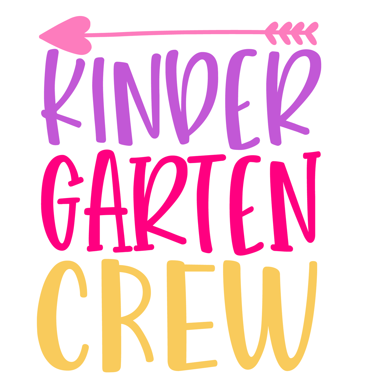 Kindergarten Crew T-shirt (White)