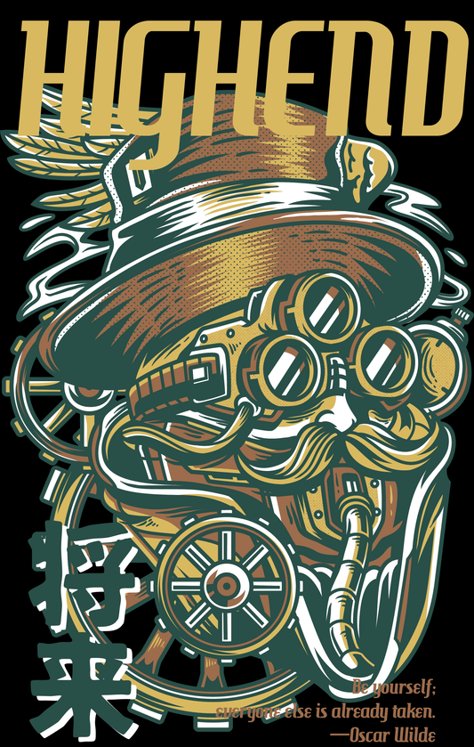 Highend Graphic T-shirt (White)