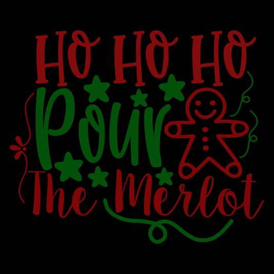 Holiday Gingerbread Wine T-shirt (White)