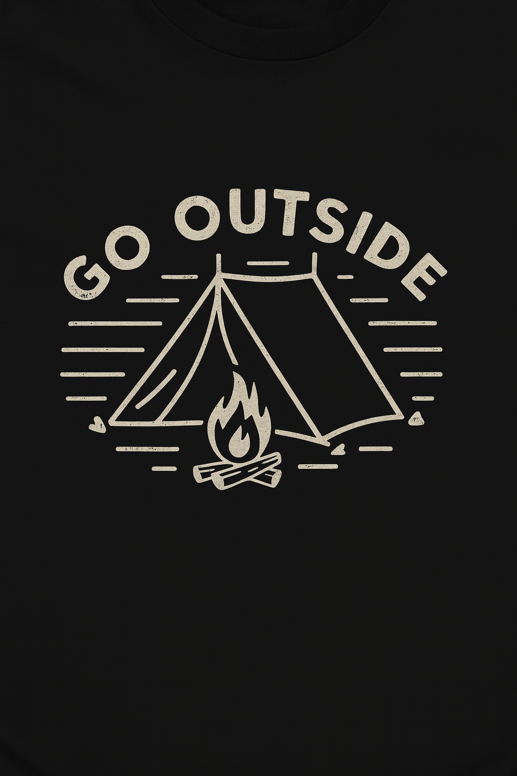 Adventure Awaits T-shirt (Black)