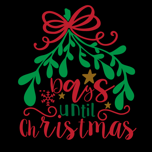 Countdown To Christmas T-shirt (White)