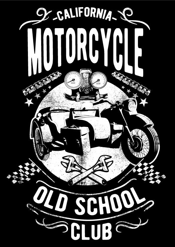 California Motorcycle Club T-shirt (Black)