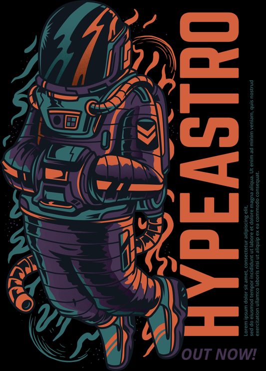 Astronaut Graphic T-shirt (White)