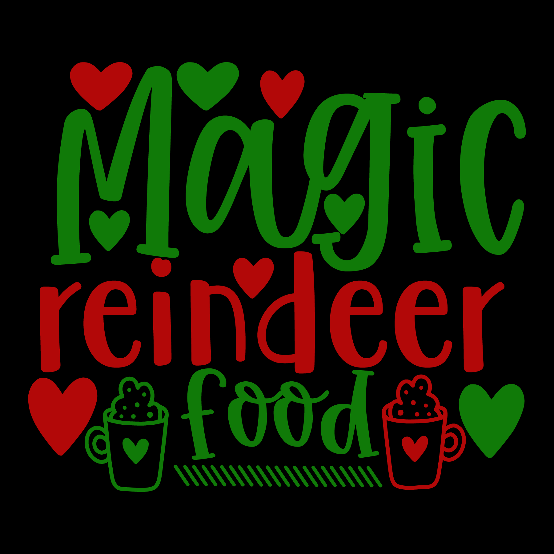 Magic Reindeer Food T-shirt (White)