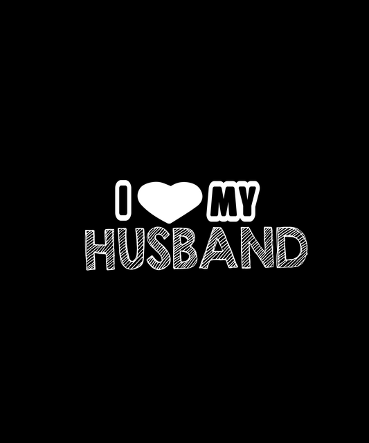 Love For My Husband T-shirt (Black)