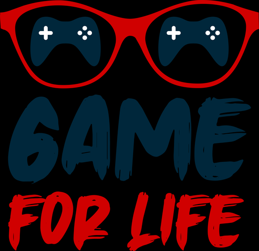 Game For Life (White)