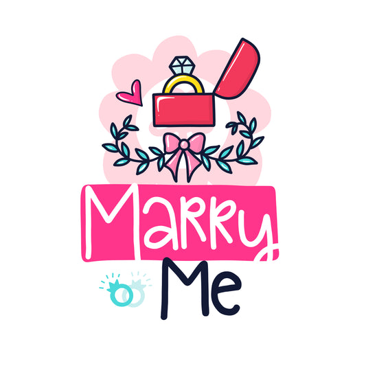 Proposal Themed T-shirt (White)