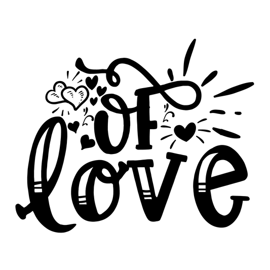 Love Themed Graphic T-shirt (White)