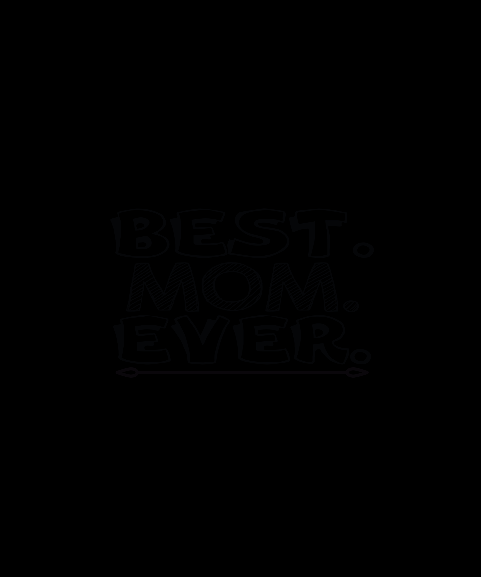Best Mom Ever T-shirt (Black)