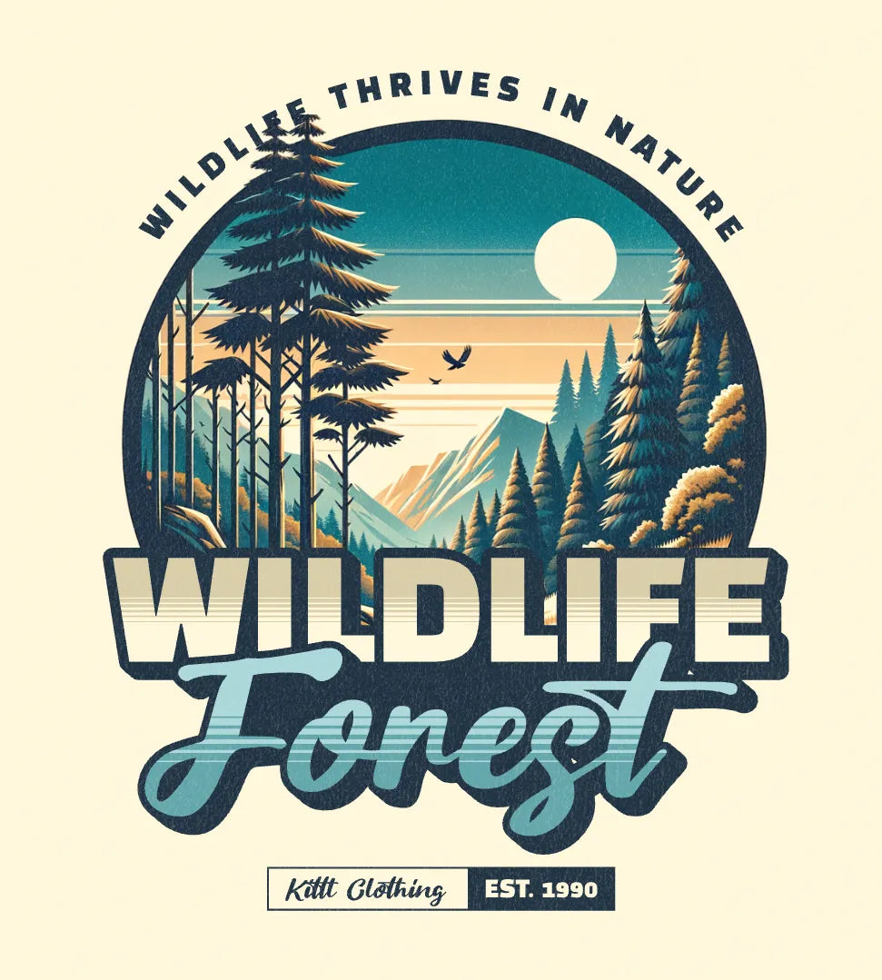 Wildlife Forest Graphic Tee