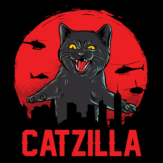 Catzilla Graphic T-shirt (White)