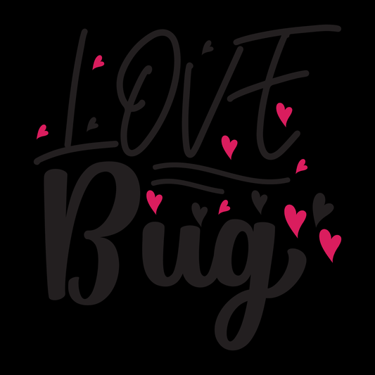 Love Bug Graphic T-Shirt (Black version)