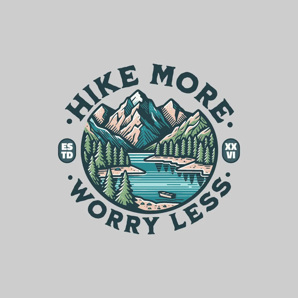 Hike More Worry Less T-shirt