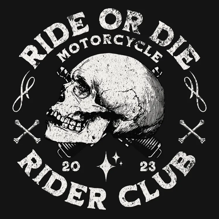 Ride Or Die Motorcycle Club Tee