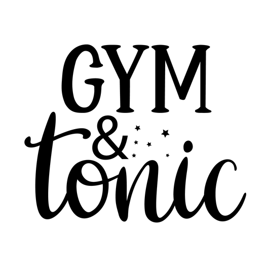 Gym And Tonic T-shirt (White)