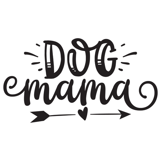 Dog Mama Graphic Tee (White)