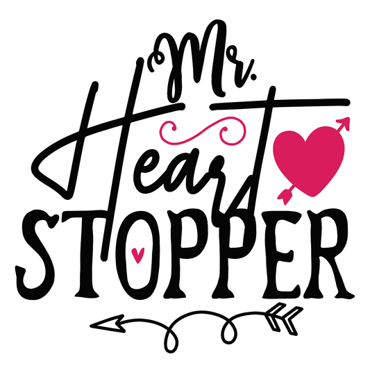 Mr. Heart Stopper T-shirt (White)