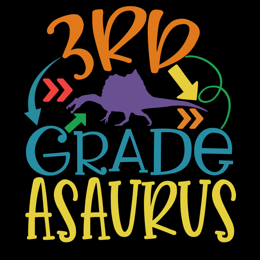 3Rd Grade Asaurus- Tee
