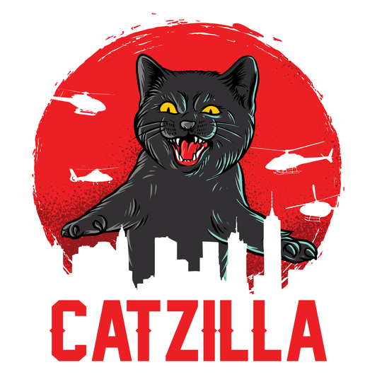 Catzilla Graphic T-shirt (White)
