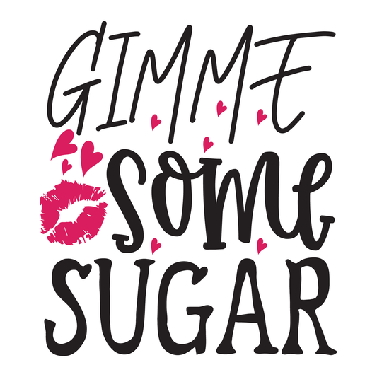 Gimme Some Sugar- Tee (White)