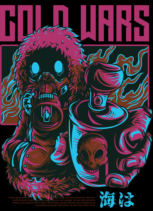 Cold Wars Graphic T-shirt (White)