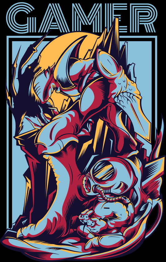 Epic Gamer Graphic Tee (White)