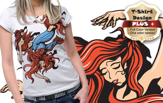 Artistic Graphic T-shirt Design (Black)