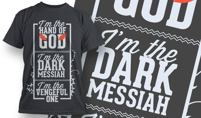 Dark Messiah Graphic T-shirt (Black)