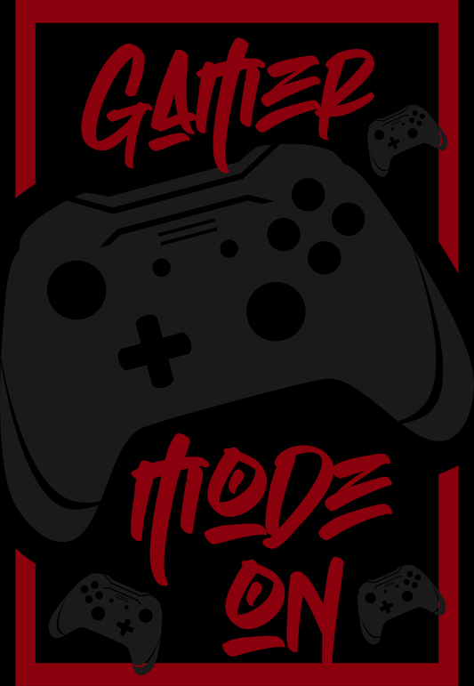Gamer Mode On (White)