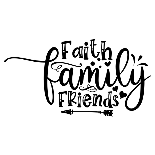 Faith Family Friends- Tee (White)
