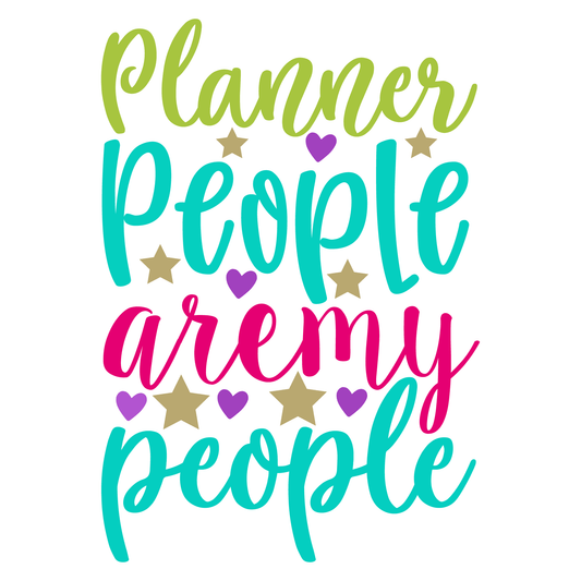 Planner People T-shirt (White)