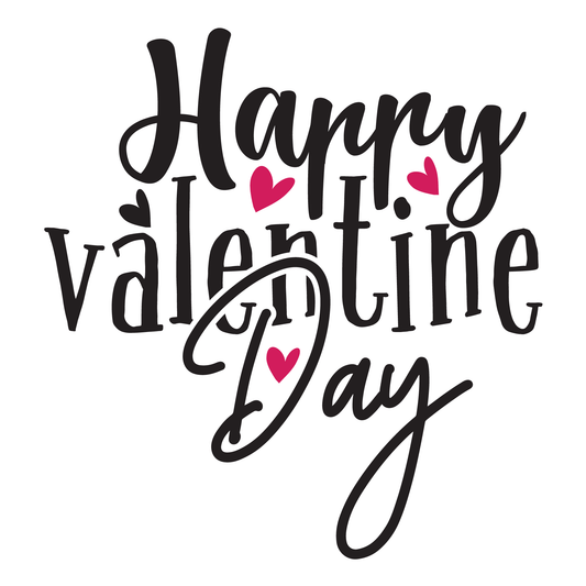 Happy Valentines Day- Tee (White)