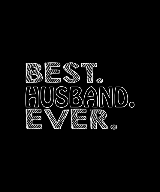 Best Husband Ever T-shirt (Black)