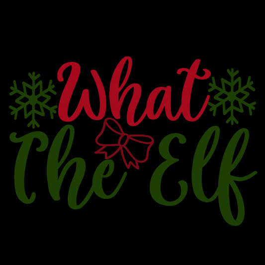 What The Elf Holiday Tee (White)