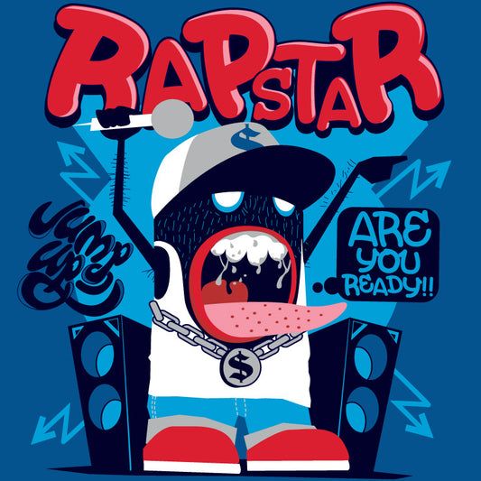 Hip Hop Inspired Graphic Tee (Black)