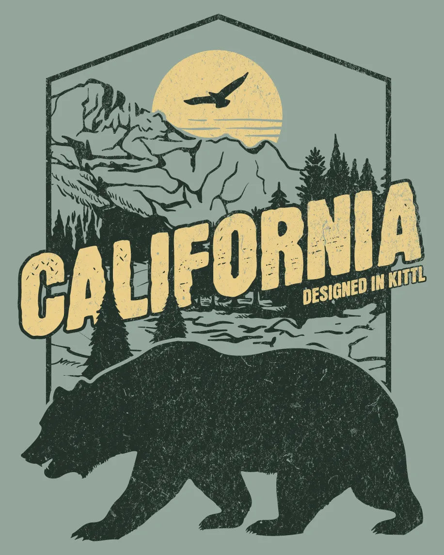 California Bear Graphic Tee