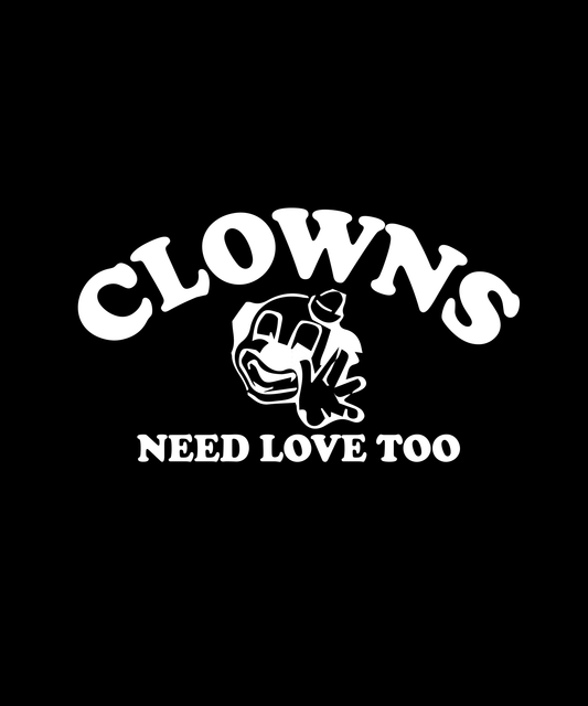 Clowns Need Love T-shirt (Black)