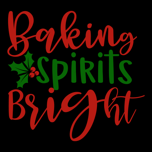 Baking Spirits Bright T-shirt (White)