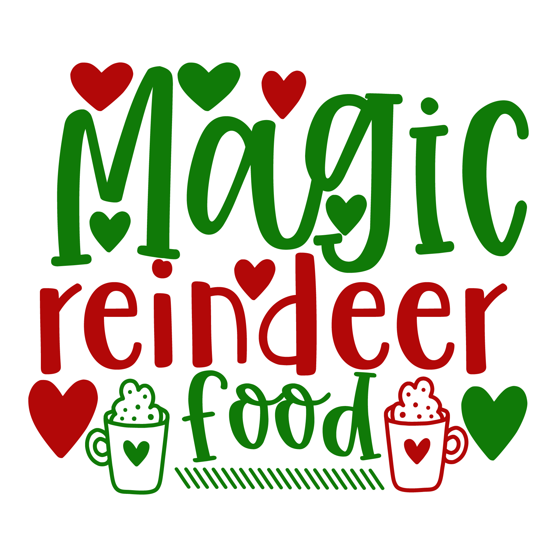 Magic Reindeer Food T-shirt (White)