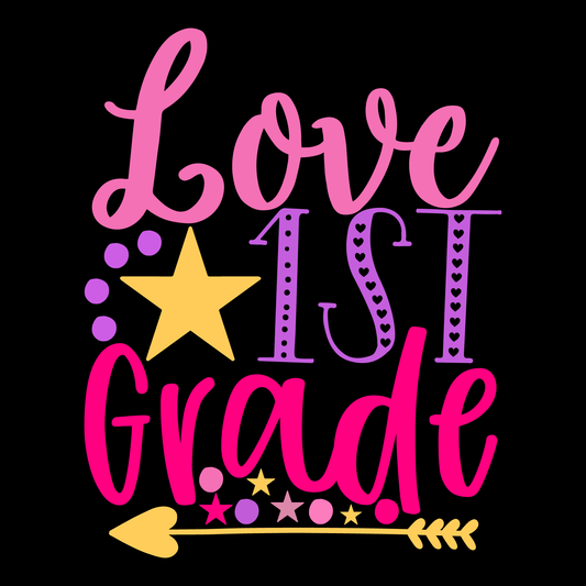 1St Grade Love- Tee