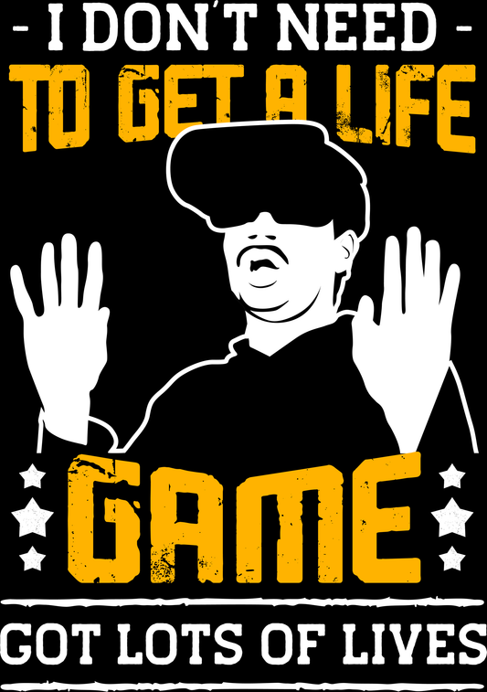 To Get A Life Game (White)