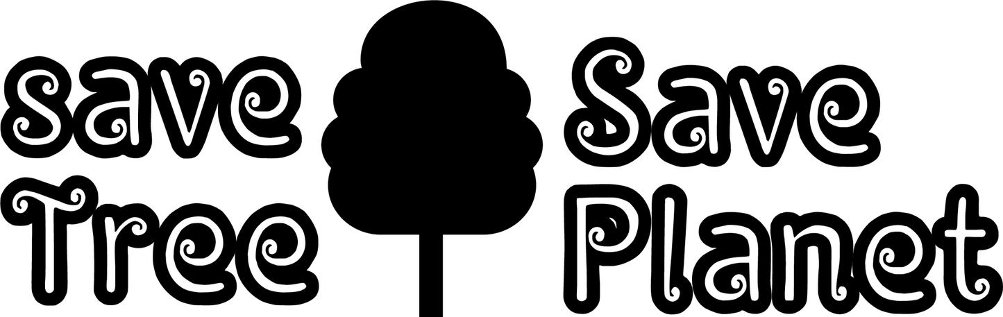 Save Trees, Save Planet T-shirt (White)