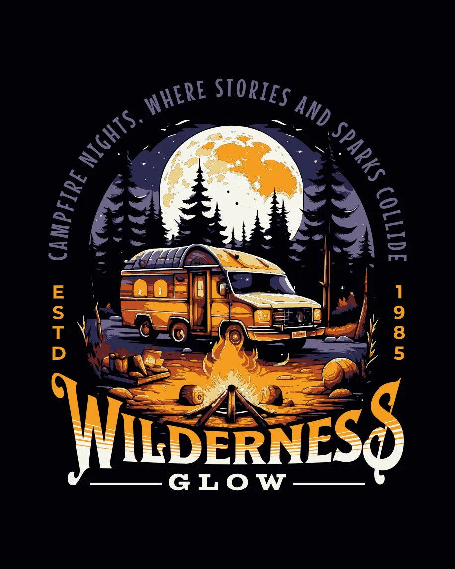 Wilderness Campfire Adventure T-shirt