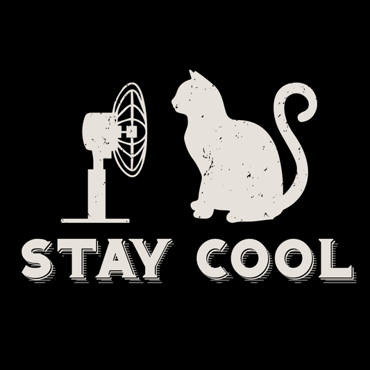 Stay Cool Cat T-shirt (White)