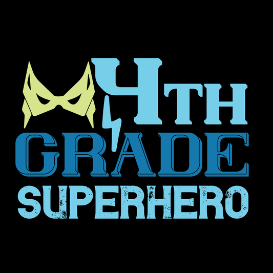 4Th Grade Superhero 2- Tee