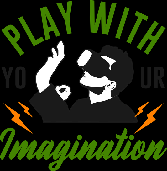 Play With Your Imagination (White)