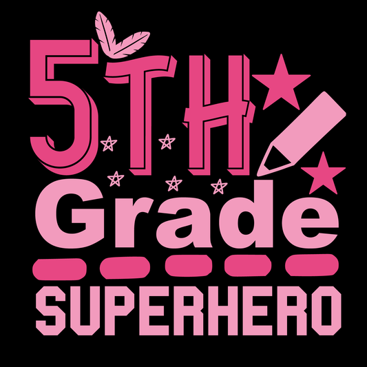 5Th Grade Superhero- Tee